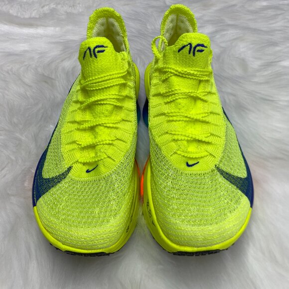 Nike Air Zoom Alphafly NEXT% 3 Womens Shoes Yellow FD8315-700 VNDS Sz 7.5 - Picture 2 of 7